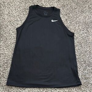 Nike Black dri-fit tank, small